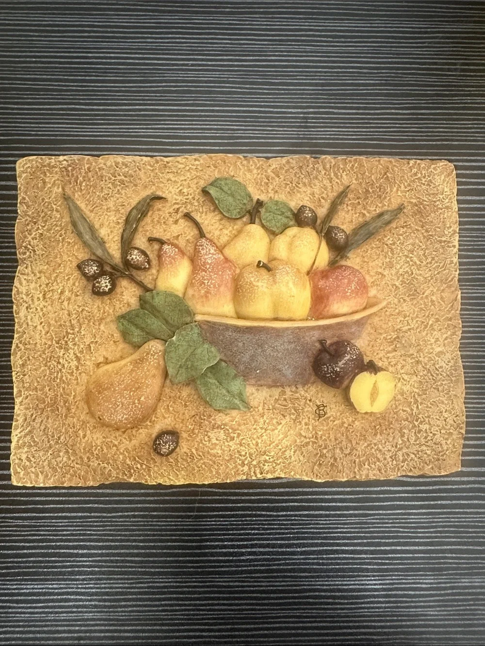 3D Fruit Basket Wall Decor by Cheri Blum
